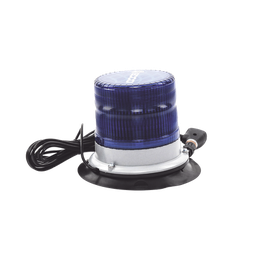 [X7960BVM] Baliza led pulso, 12-24vdc, 11 patrones de flash, montaje de imán de vacío, azul | X7960BVM