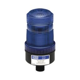 [X6267-B] Mini baliza de LED color azul montaje permanente SAE Clase III | X6267-B